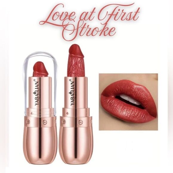 Mushroom Shaped Lipstick With Intricate Veiny Accents
Love At First Stroke - Picture 1 of 1